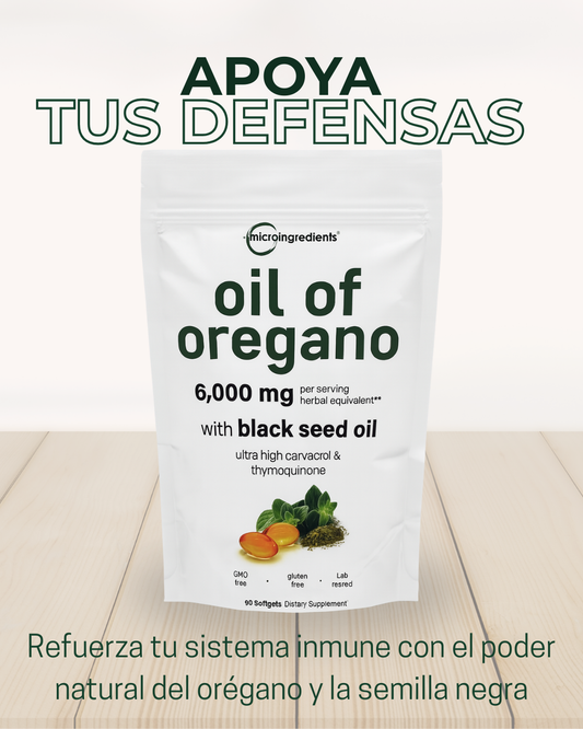Aceite de Orégano en capsulas - Microingredients x 90 capsulas
