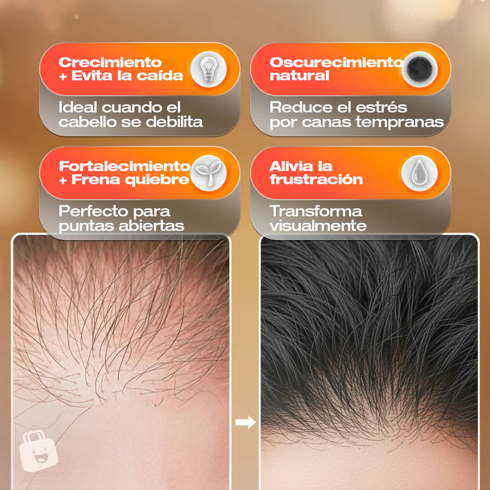 Hair Boost Darken Strengthen Essence, Aceite Crecimiento Capilar