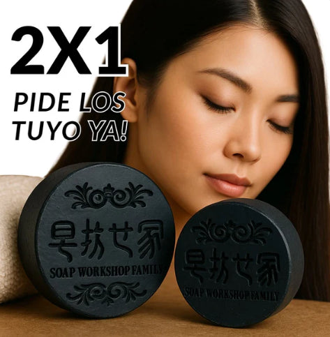 2X1 SHAMPOO EN BARRA ESTIMULANTE DE CRECIMIENTO Y ANTICAIDA BLACKCABEL