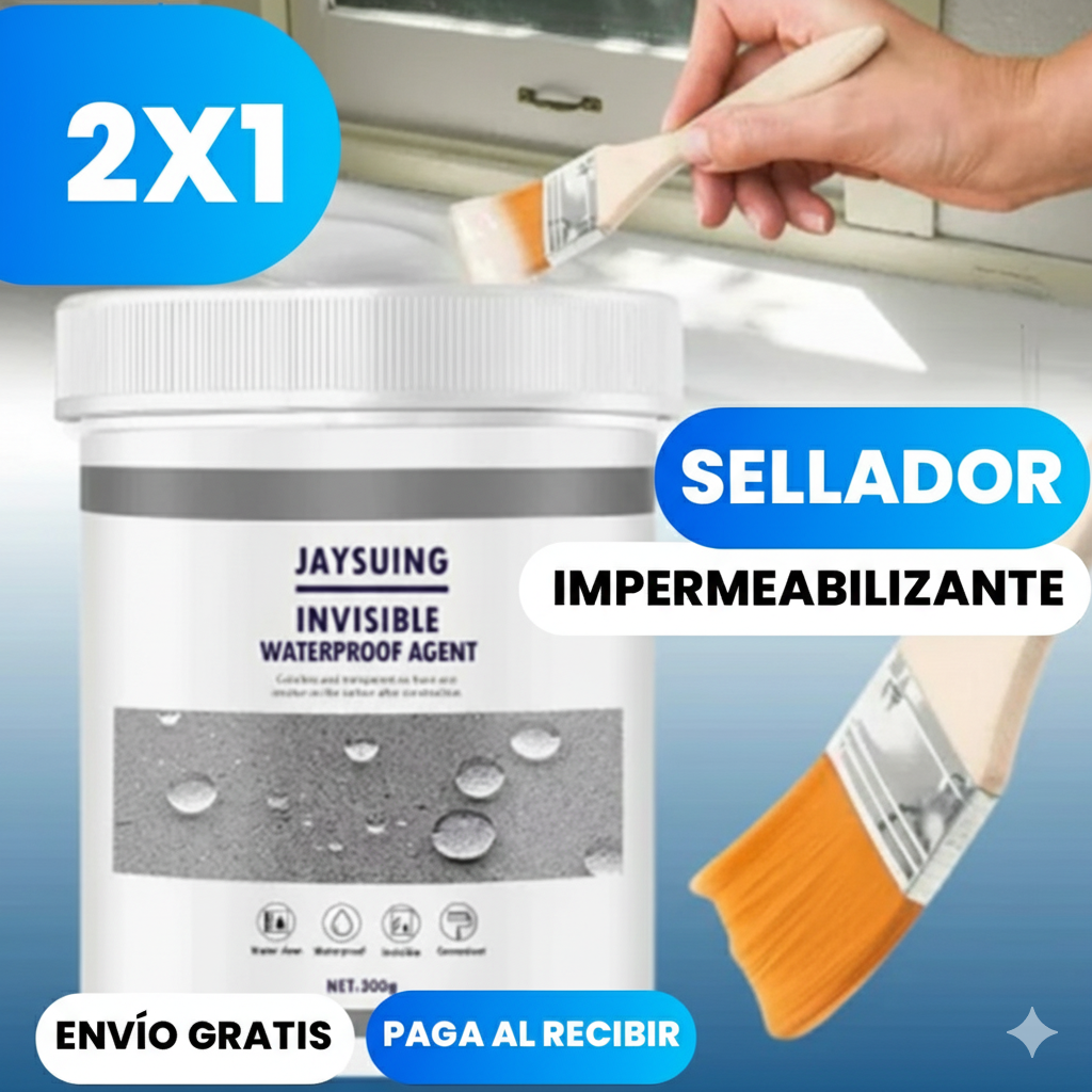 Sellador impermeabilizante invisible