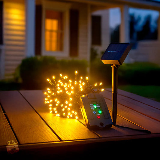 Luces de Navidad Solares