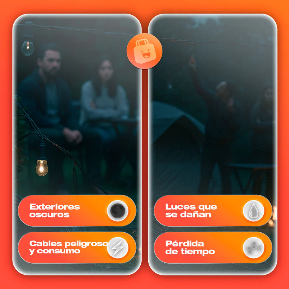 Luces de Navidad Solares