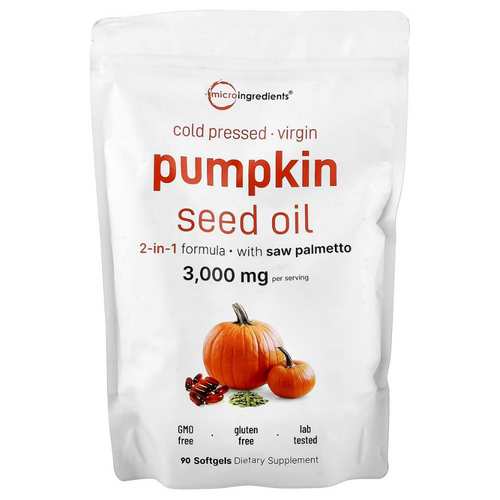 Aceite de Semilla de Calabaza + Saw Palmetto – Fórmula Natural para la Próstata