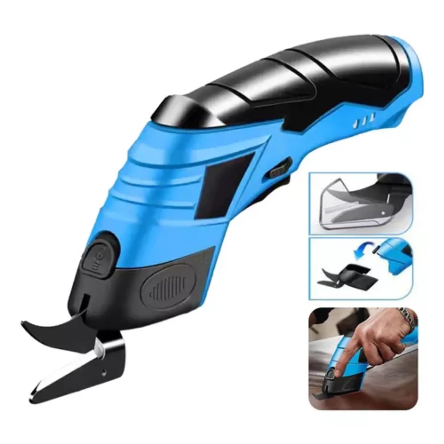 Tijera Eléctrica Portatil + Cuchilla de repuesto ✂️🎁