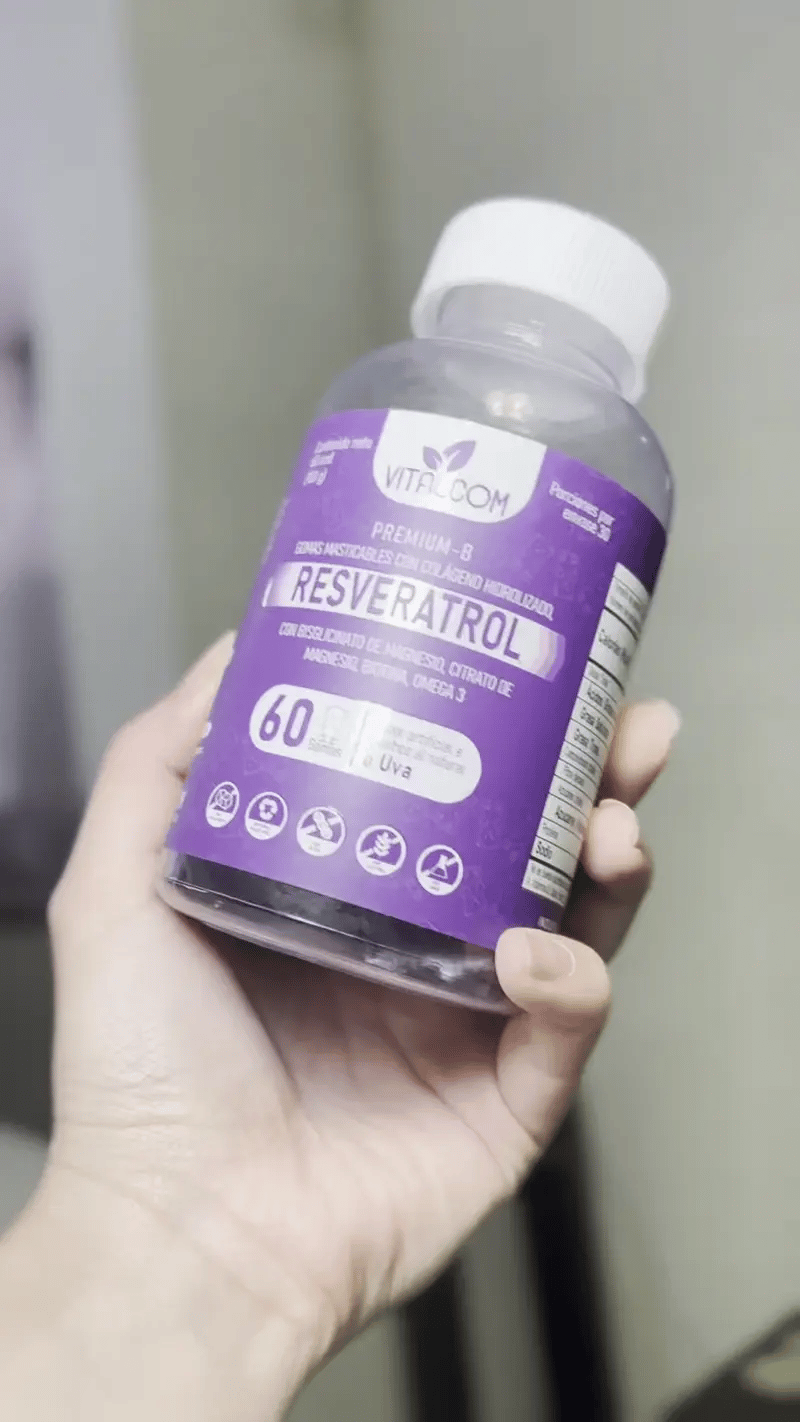 Gomas Resveratrol VITALCOM X 60