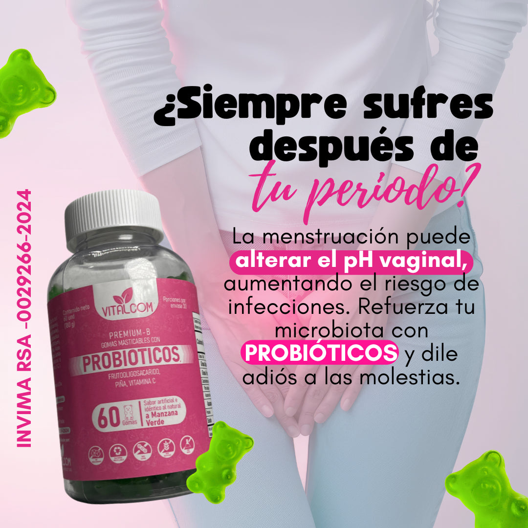 Gomas Probióticos VITALCOM X 60