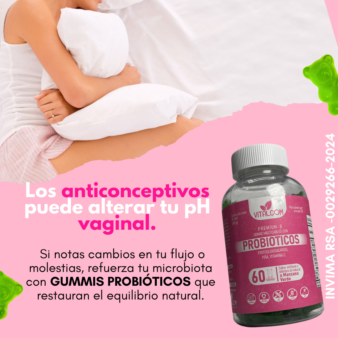 Gomas Probióticos VITALCOM X 60